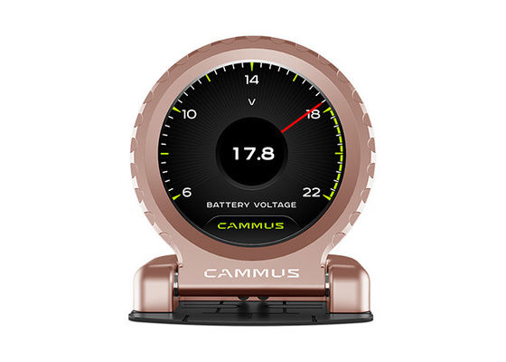 Indicador auto del Turbo Boost de Rose Gold OBD2 del tacómetro del indicador de Cammus