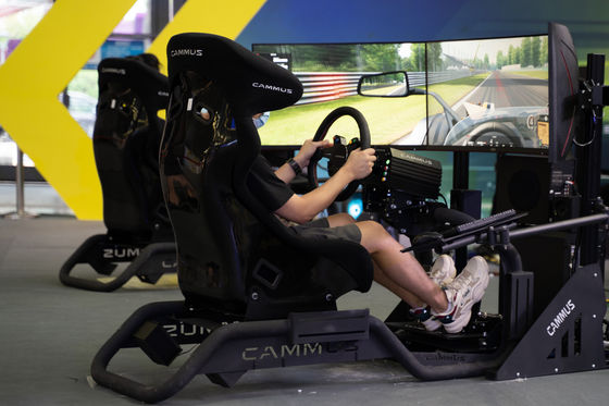 Realidad virtual ergonómica Sim Racing Simulator de la impulsión directa