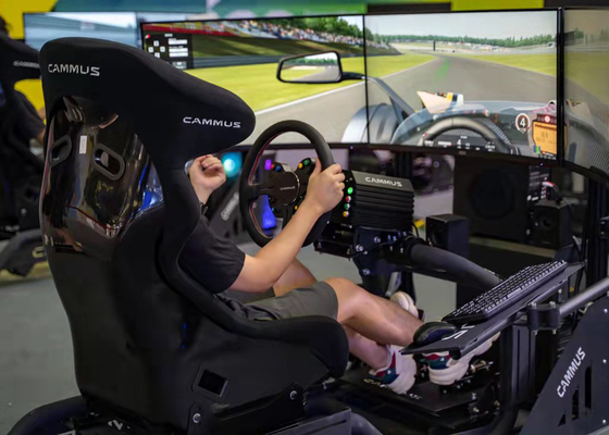 CAMMUS anodizó el pedal de aluminio Sim Gaming Racing Cockpit