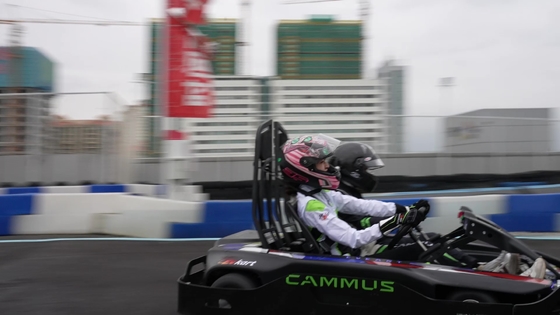 Kart de Front Rear Hydraulic Disc Brake EV para competir con de la competencia