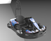 El kart eléctrico de la carga rápida favorable con 4 ruedas conduce velocidad rápida adulta de los asientos